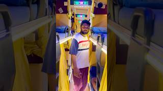 Sleeper Bus 👻 Horror Travel👺 #shorts #sleeperbus #acsleeper #chennaitravel #maduraibus #chennaibus