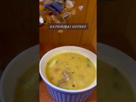 Kathirikai Gothsu For Pongal/Tasty/Simple/Homemade#