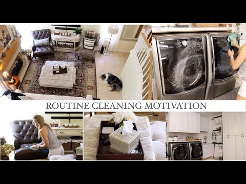 ROUTINE CLEANING | CLEANING MOTIVATION | CLEAN WITH ME