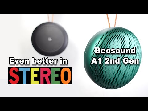 Are two B&O A1 speakers more than twice as good as one?