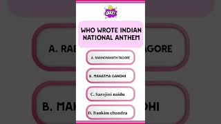 who wrote Indian National Anthem #viral #trending #india #national #anthem #new #quiz #answer