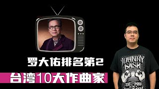 华语歌坛：台湾10大作曲家 罗大佑排名第2