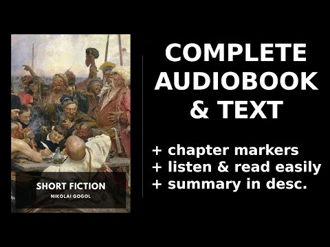 Short Fiction (1/2) 💖 By Nikolai Gogol. FULL Audiobook