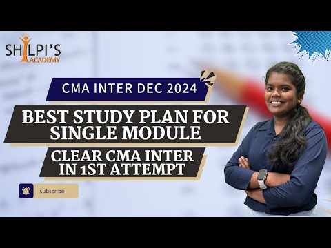 Study Plan Related To CMA (5 MONTHS) For Single GR