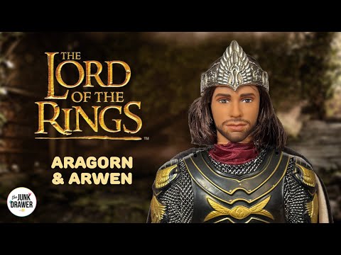 Lord of the Rings Aragorn and Arwen Barbie Dolls