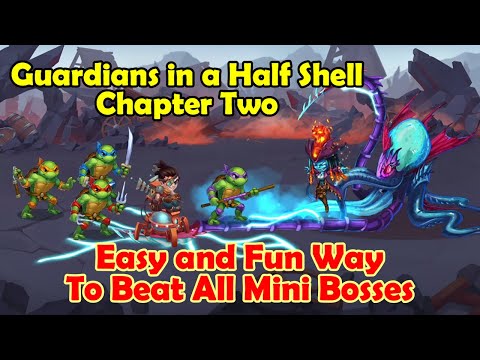 Defeat All Mini Boss Quest || Guardians in a Half Shell p.2