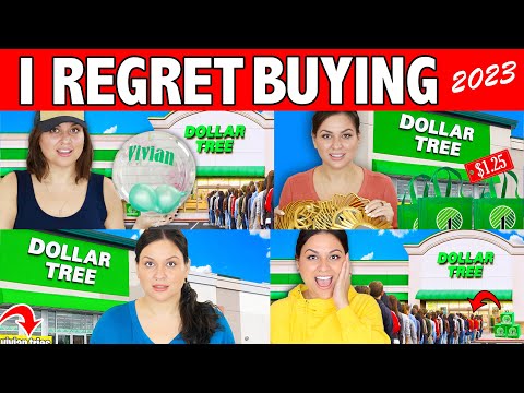 Dollar Tree Products I Now Regret Buying 2023 - Vivian Tries