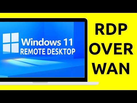 How To Remote Desktop Windows 11 Over WAN