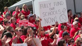 Taking a stand for education funding