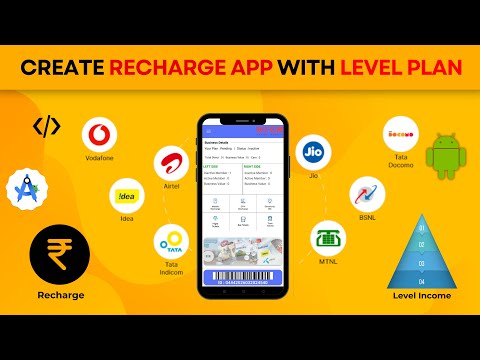 Build Your Own Recharge App With Level Income | Create A Recharge App With A Level Plan