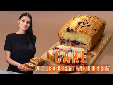 CAKE - Blueberry Cake Recipe in 5 MIN