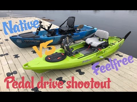 Feelfree Lure Overdrive VS Native Watercraft Titan 10.5 Propel