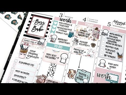 Plan With Me: Hourly in my vertical Erin Condren! (ft. Twolilbees)