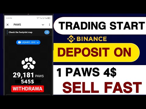 Paws Airdrop | Paws Withdraw | Paws Listing | Crypto Mining Bot | Crypto News Update