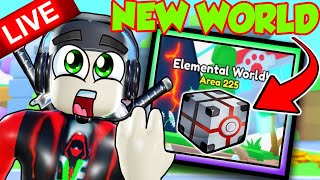 🔴LIVE - FINALLY! Elemental World | New Pokemon EVENT!!! New Huges! (Pet Sim 99)