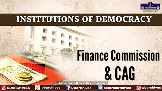 Finance Commission & CAG | Institutions of Democracy | Promo #shorts