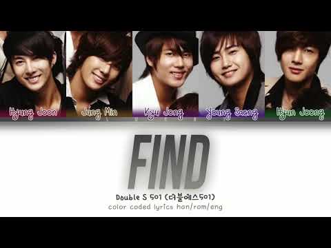 SS501 – Find (Han/Rom/Eng) Color Coded Lyrics