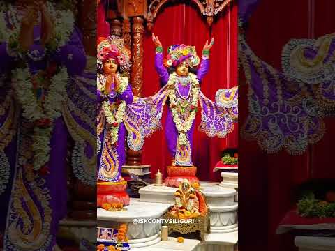 Darshan of Sri Sri Radha Madhav Sundar and Panchatattva 🪷 ISKCON Siliguri 🪷 21-12-2024