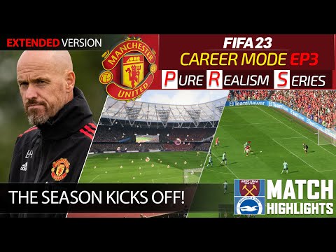 [TTB] FIFA 23 MAN UNITED CAREER EP 3 - SEASON OFFICIALLY KICKS OFF! - EXTENDED VERSION