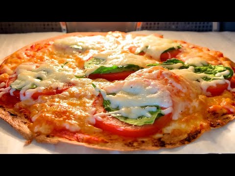 Incredible! Quick Pizza Ready Just in 10 Minutes! Super Easy and Delicious!