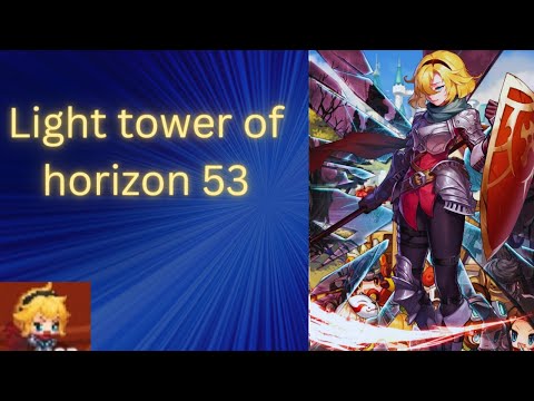 Guardian tales Seasonal 3 achievement of light tower horizon 53.