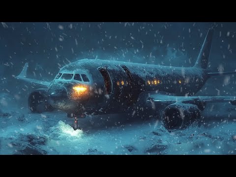 Let Go of Stress and Drift Into Instant Sleep with Heavy Snowstorm Sounds| Whistling Winds Perfect