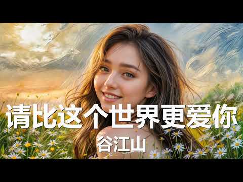 谷江山 - 请比这个世界更爱你 (歌词) 💗♫