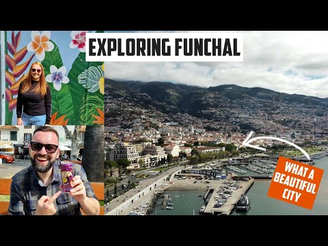 Funchal, Madeira Tour -Cruise Ships, Cristiano Ronaldo &Trying Lots Of Delicious Local Foods