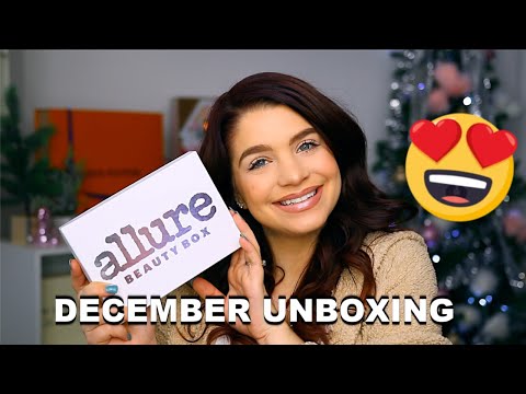 ALLURE BEAUTY BOX DECEMBER 2019 UNBOXING