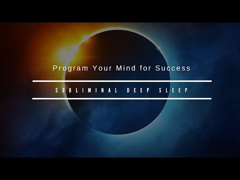 ☾ Program Your Mind for Success  - ♫ Subliminal Sleep ♪ ☾