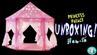 How to Assemble Princess Castle Play Tent for Girls?