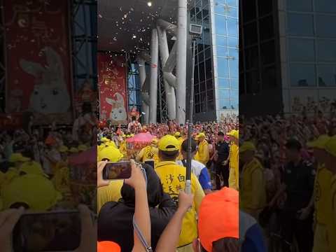 媽祖走訪嘉義市政府 白沙屯媽祖嘉義贊境