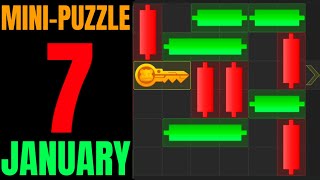 Hamster kombat mini Game 7 January puzzle game | Puzzle game Solved | Hamster kombat | Jay Gaming