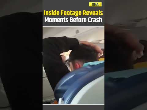 New Video Reveals Moments Inside Aircraft Before The Tragic Crash | Kazakhstan Plane Crash