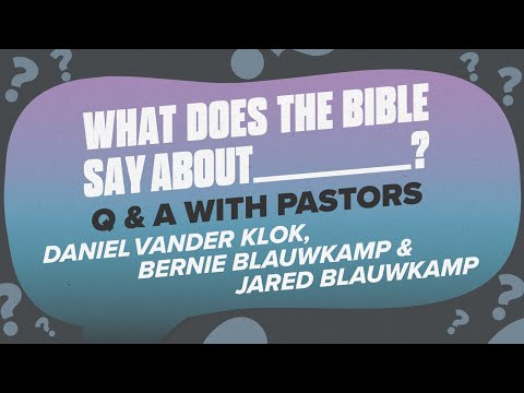 Q&A Panel - What does the Bible say about Divorce? And More... | Sunday November 24th, 2024