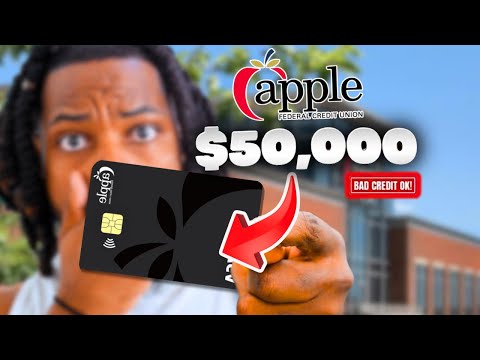 $50,000 Apple Federal Credit Union Credit Card! Bad Credit OK (No Docs)