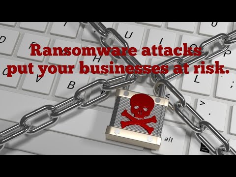 Ransomware attacks put your businesses at risk.     💀🦴    #shorts  #scam alert #ransomware