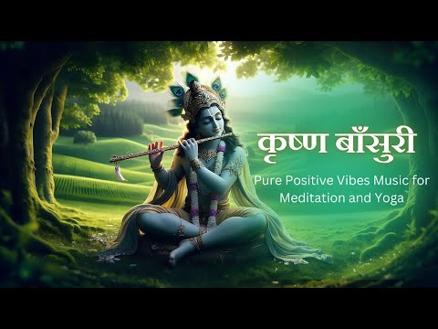 Krishna FLute Music || ( बाँसुरी ) Indian Flute Meditation Music, Deep Meditation, Sleep Music