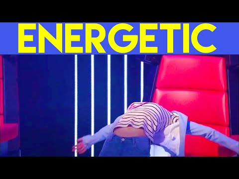 MOST ENERGETIC AUDITIONS ON THE VOICE | BEST AUDITIONS