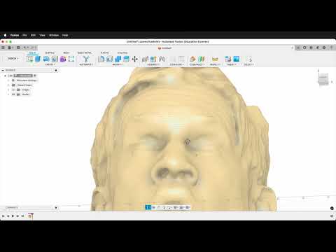 Fusion 360 Tutorial: OBJ Mesh to Solid Model