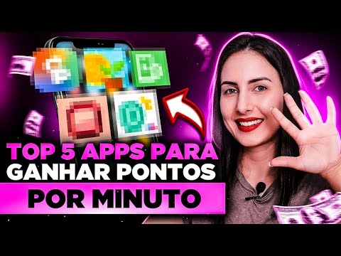 🏆TOP 5 APPS PARA GANHAR DE VERDADE PELO CELULAR 2023 | GANHE PONTOS POR MINUTO