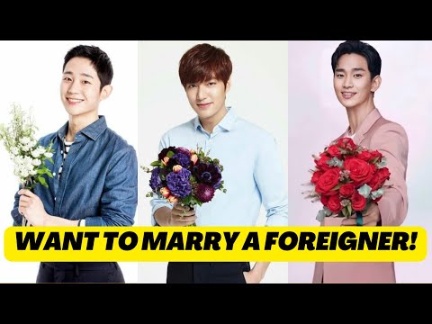 Top 17 Korean Actors Who Would Date A Foreigner | Jung Hae In | Kim Soo Hyun | Lee Min Ho