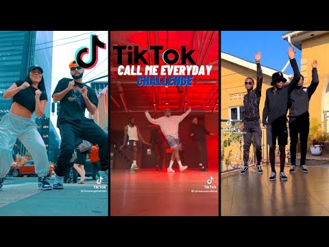 Chris Brown ft Wizkid - Call Me Everyday TikTok Challenge Videos 2022