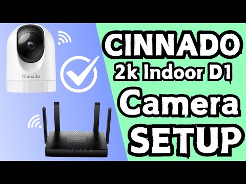 How to setup Cinnado D1 2k Indoor Security Camera Setup Guide | Devicessetup