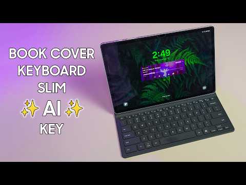 AI Key and Bixby are actually useful? 🤔 Book Cover Keyboard Slim AI Key for Samsung Galaxy Tab S10+