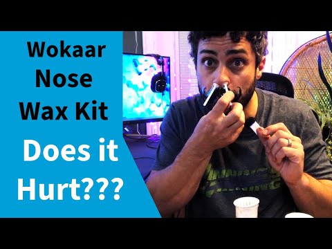 How to wax your nose with the WOKAAR Nose Wax Kit