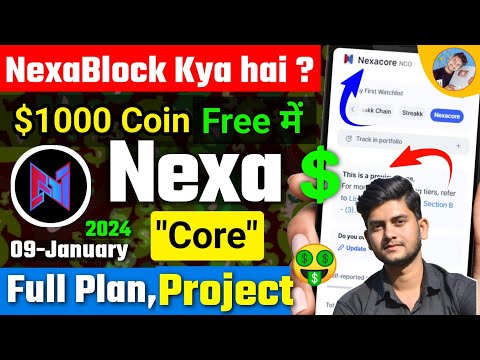 Nexa Block Kya Hai Paise kaise kamaye | Nexa Core Project Airdrop, Full Plan, Mining | Zid Earning