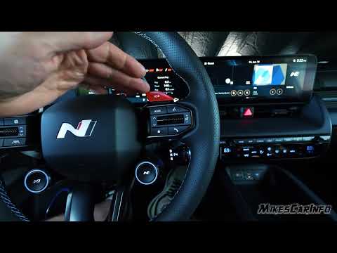 2025 Hyundai IONIQ 5 N -- Controls