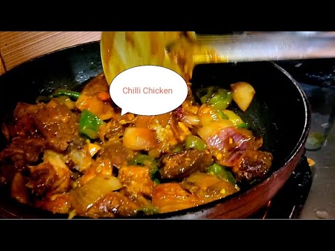 Easy Homemade Chilli Chicken #chillichicken #chillichickengravy #homemadefood #restaurantstyle #fyp