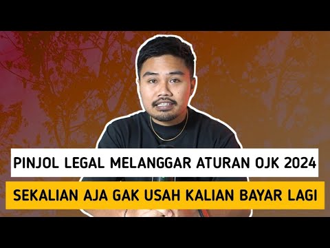 Pinjol Legal Melanggar Aturan OJK 2024‼️Sekalian Aja Gak Usah Kalian Bayar Lagi